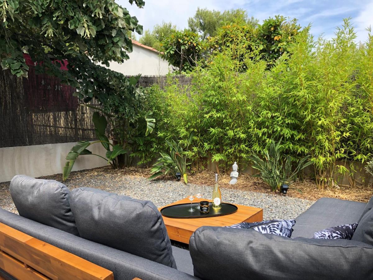 La Suite 68 Bandol Avec Jardin Et Parking Privatif Kültér fotó